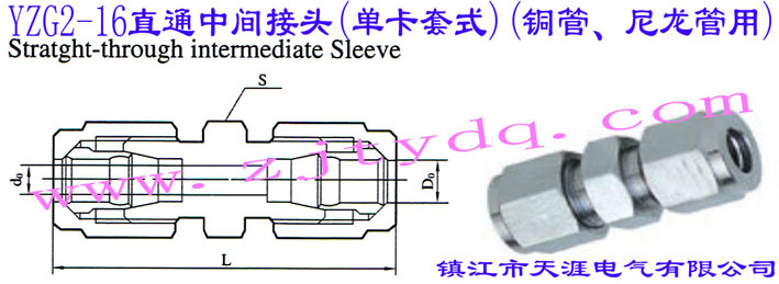 YZG2-16ֱͨg^(οʽ)(~)Straight-through Intermediate Sleeve