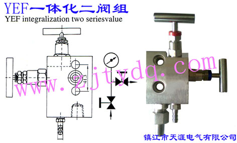 YEF一體化二閥組YEF Integralization Two Series Valve